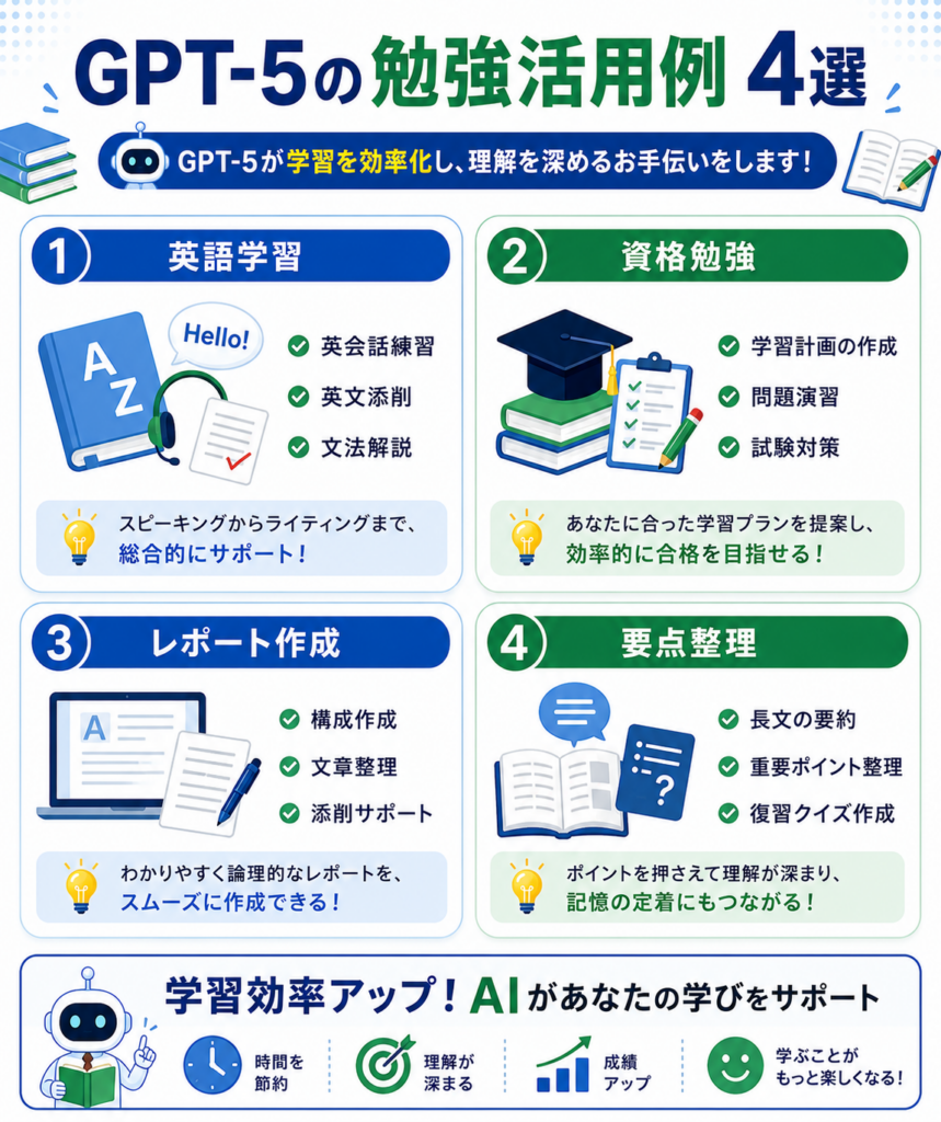 GPT-5の勉強での活用例