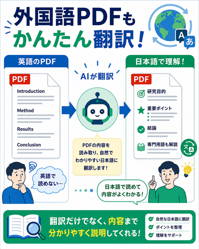 ChatGPTでPDFを翻訳する方法