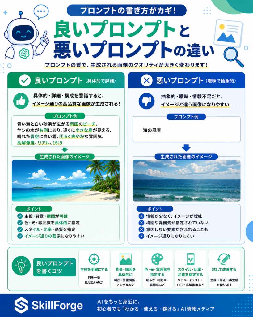 初心者向け画像生成プロンプトの書き方