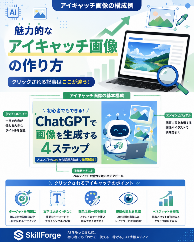 ChatGPTでアイキャッチ画像を作る方法