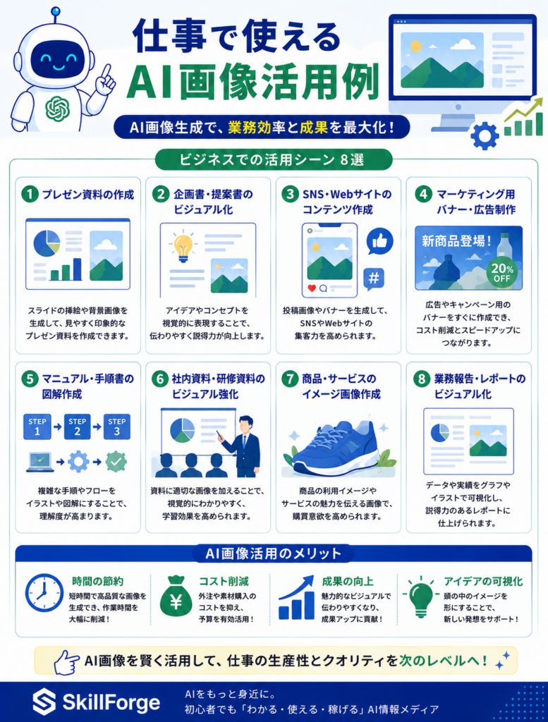 仕事で使えるChatGPT画像生成の活用例
