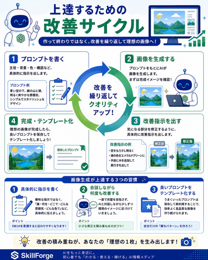 ChatGPT画像生成を上達させるコツ